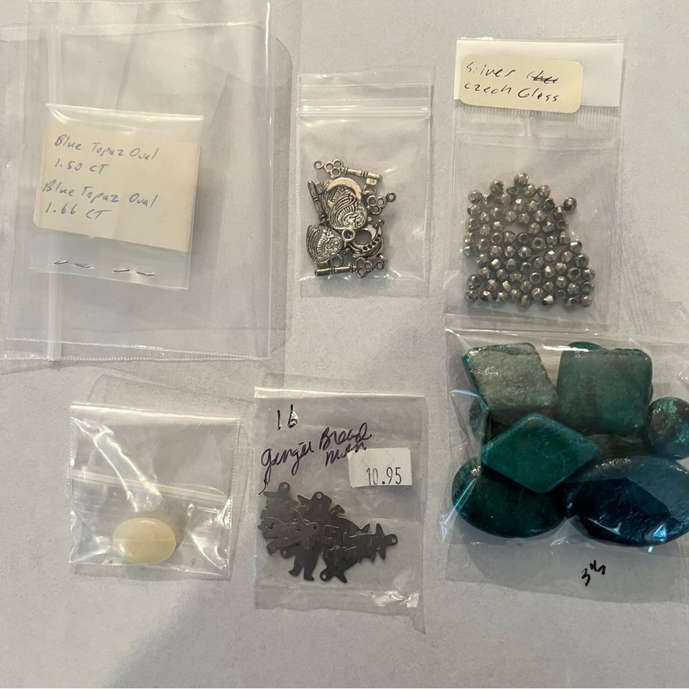 Assorted Jewelry Making Supplies